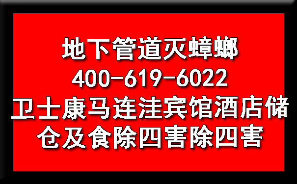 地下管道灭蟑螂400-619-6022ca88马连洼宾馆旅馆储仓及食除四害